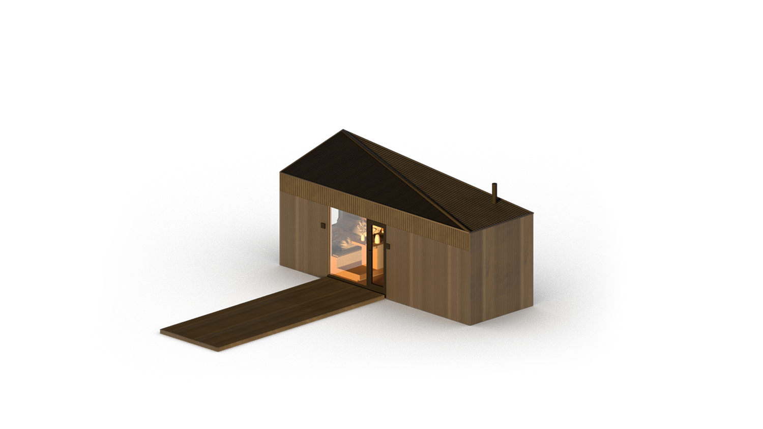 Modular house floor plan